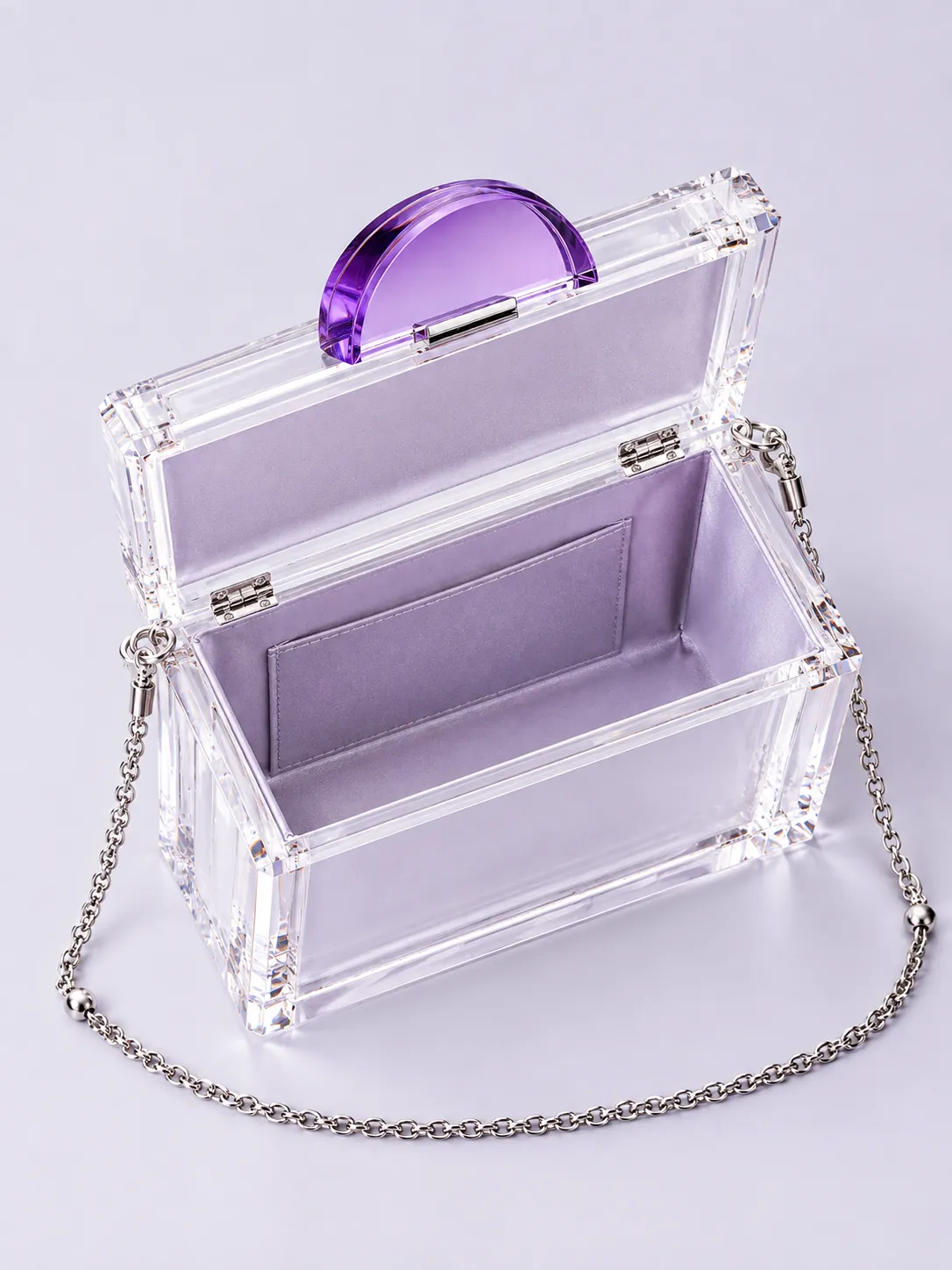 Arc Box Clutch – side view
