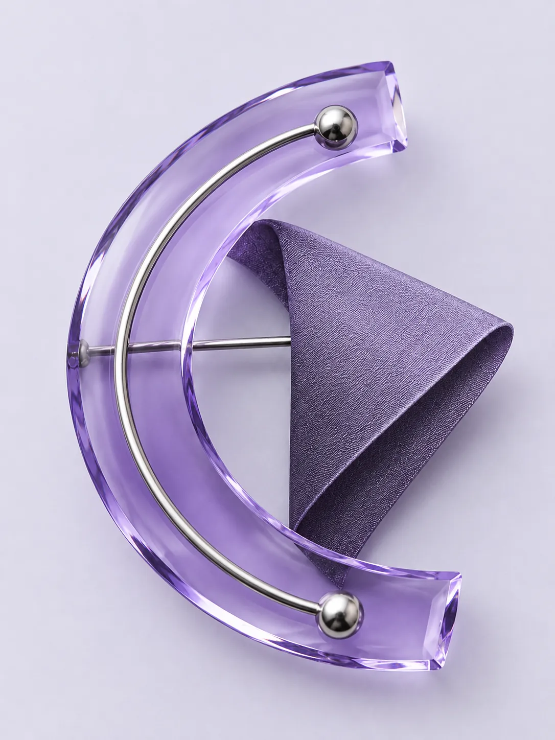 Arc Brooch – detail
