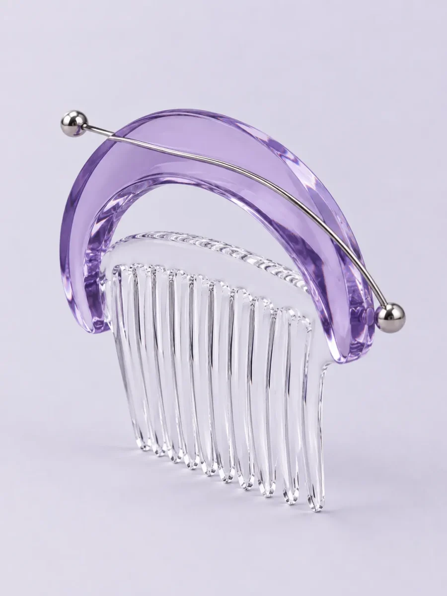 Arc Hair Comb – side view