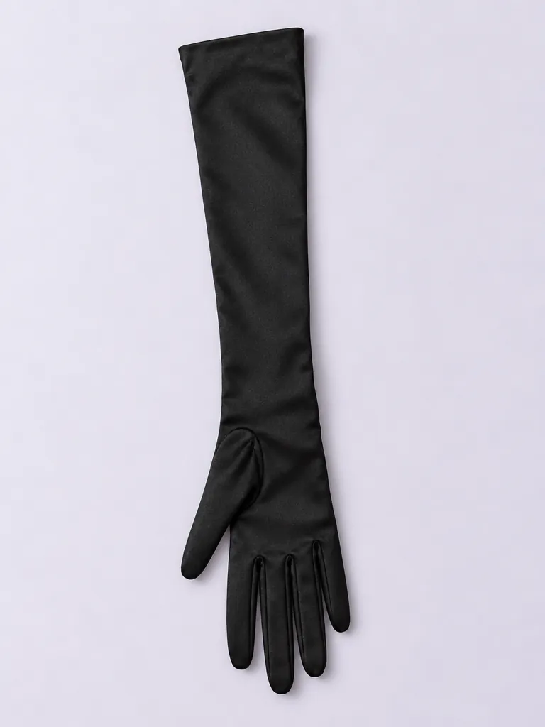 Opera Gloves — Black – side view