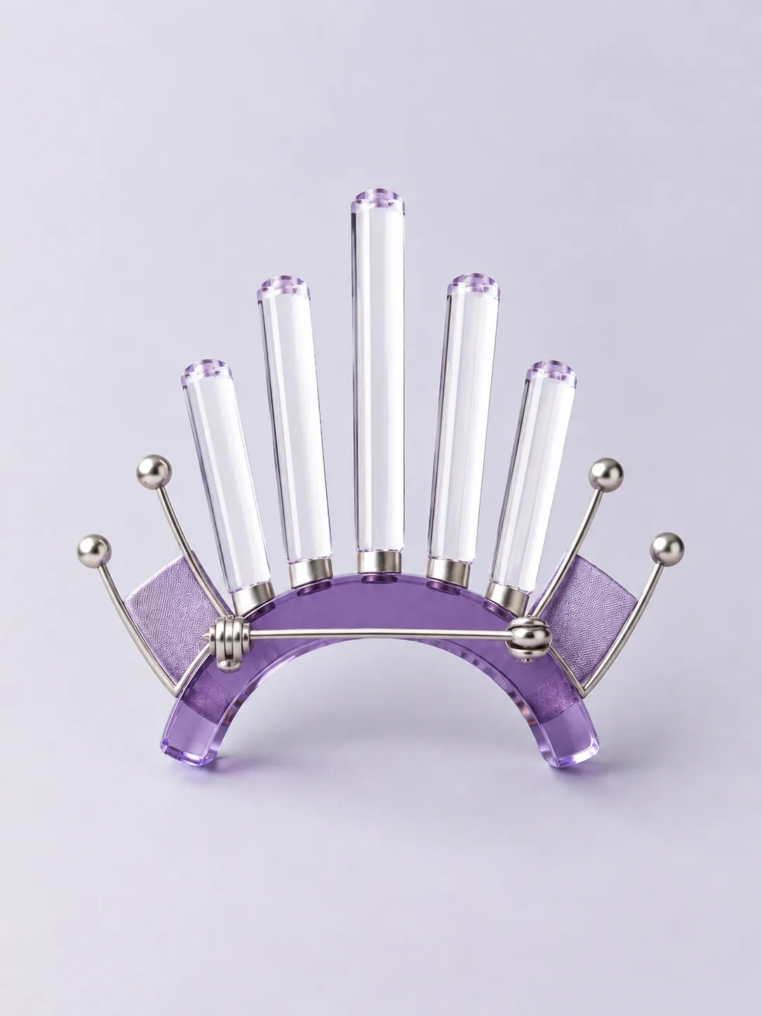 Colonnade Brooch – side view