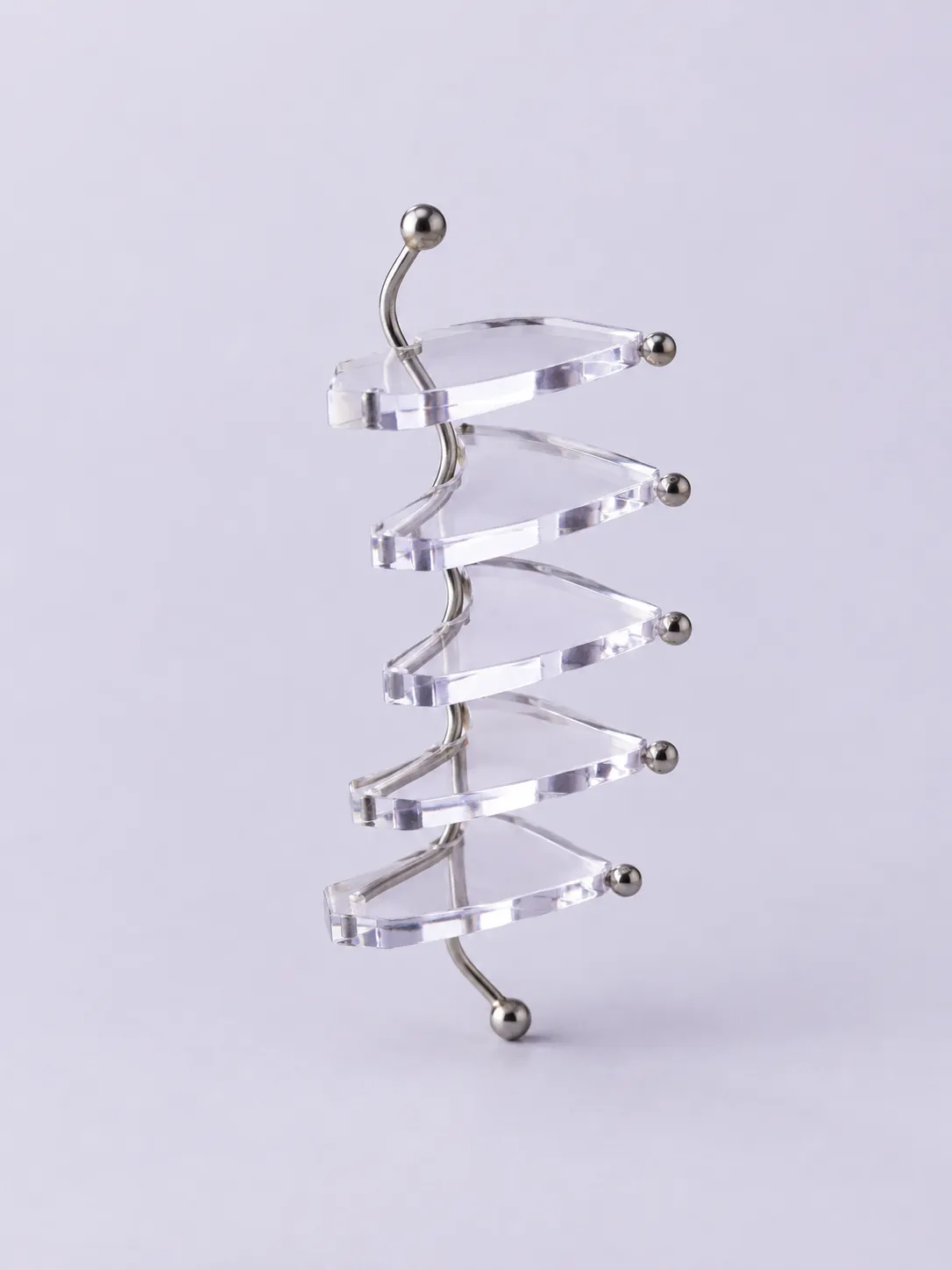 Helix Brooch – studio photograph