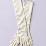 Opera Gloves — Ivory – studio photograph