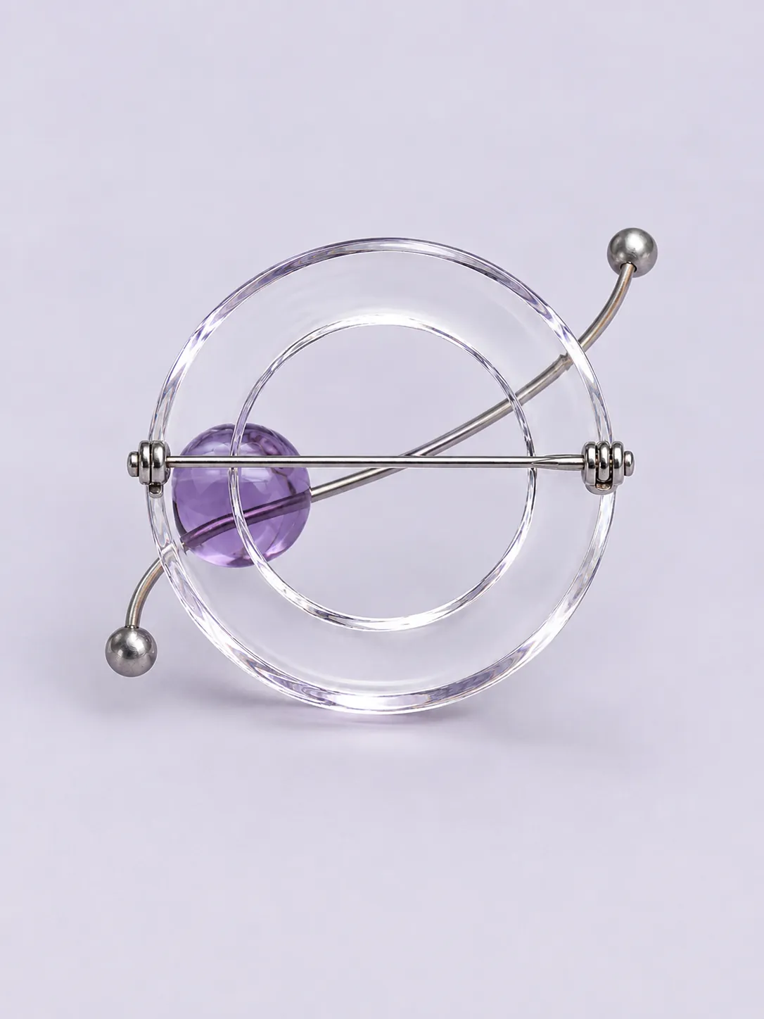 Meridian Brooch – side view