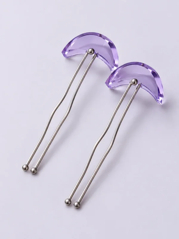 Parabola Hair Pins (set of 2) – studio photograph