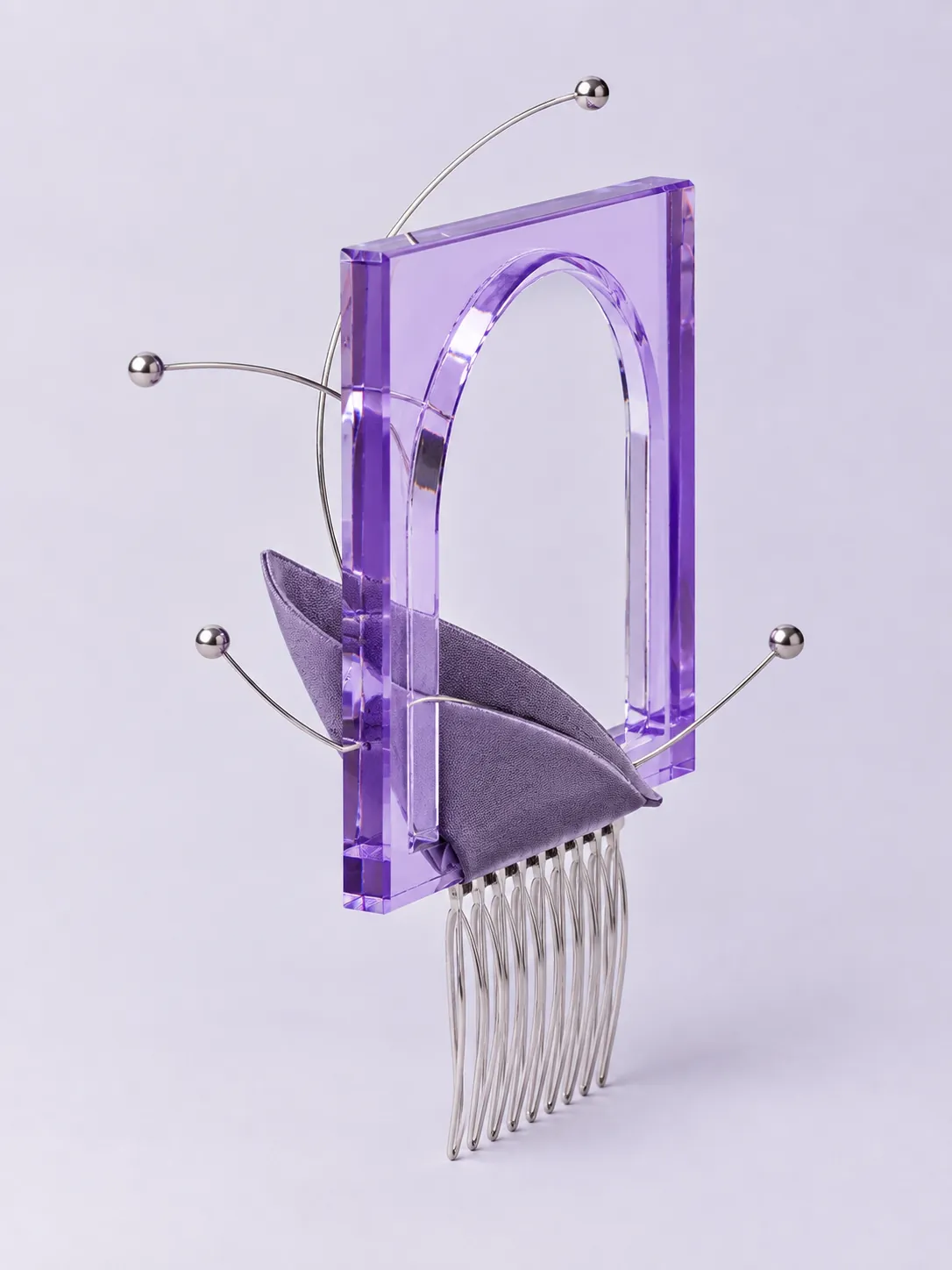 Portico Headpiece – side view
