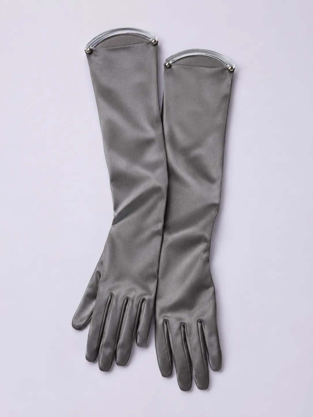 Opera Gloves — Smoke – studio photograph