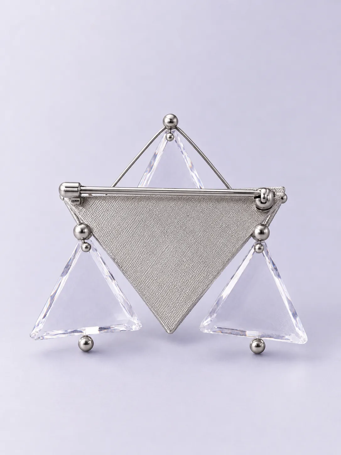 Truss Brooch – side view